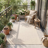 The Rugs Ecology Outdoor Rug Cream 500C