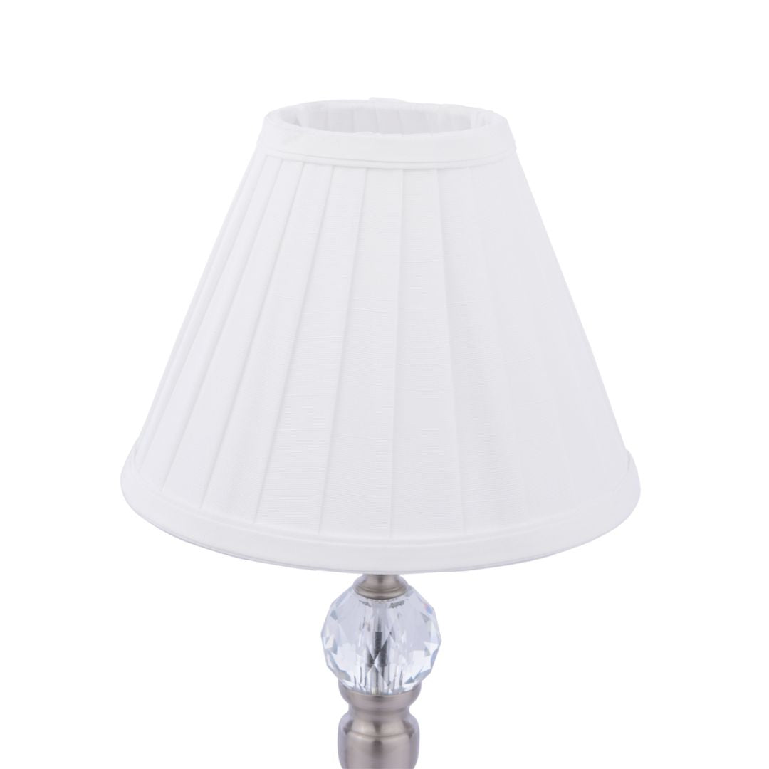 Pagazzi Edwina Satin Chrome Touch Table Lamp