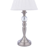 Pagazzi Edwina Satin Chrome Touch Table Lamp