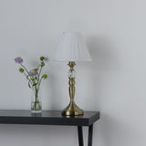 Pagazzi Edwina Antique Brass Touch Table Lamp