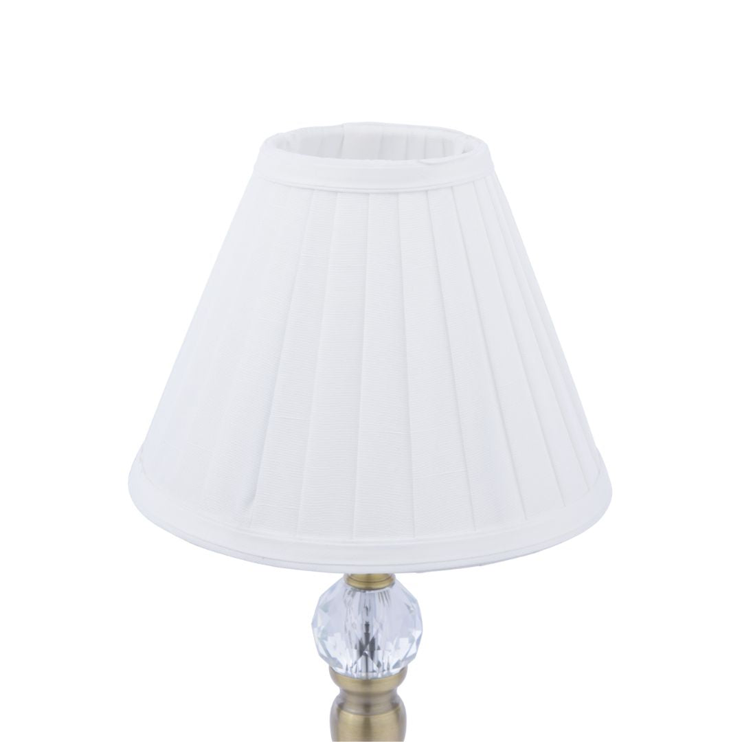 Pagazzi Edwina Antique Brass Touch Table Lamp