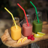 Wild & Stone Reusable Silicone Drinking Straws - 6 Pack