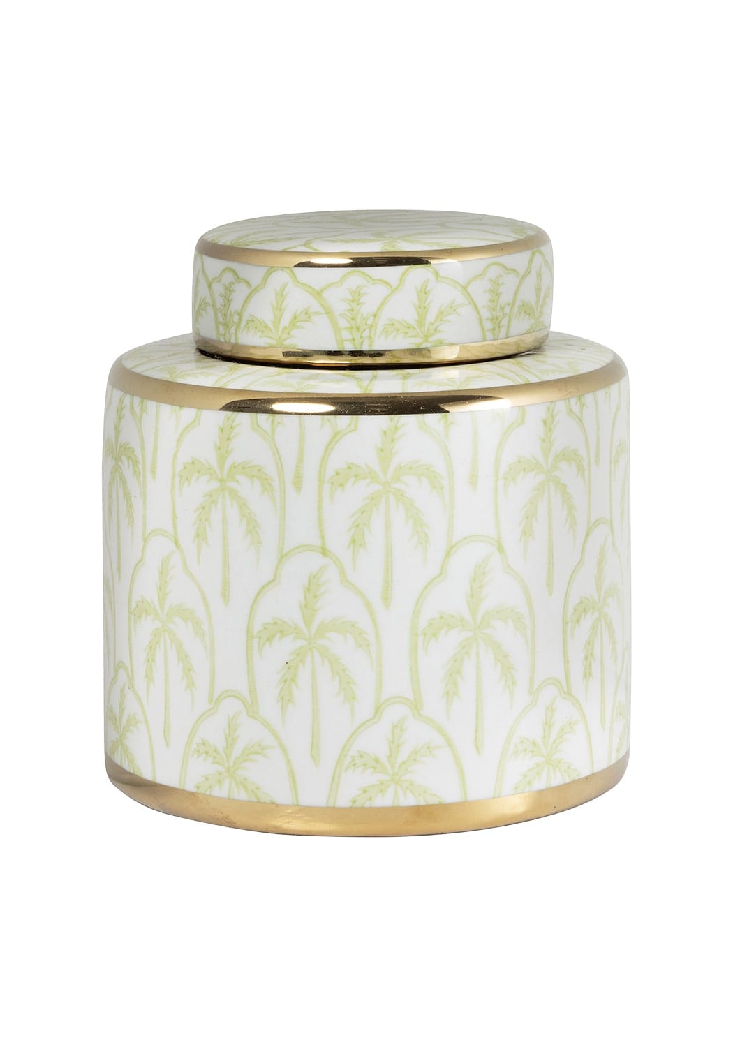 Casa by Josephine Jenno Eleanor Leaf Pattern Canister - Small