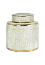 Casa by Josephine Jenno Eleanor Leaf Pattern Canister - Small