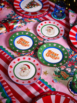 Eleanor Bowmer Fabulously Festive Set of 4 Cake Plates
