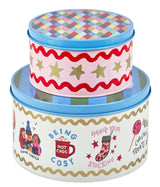 Eleanor Bowmer Fabulously Festive Set of 2 Cake Tins