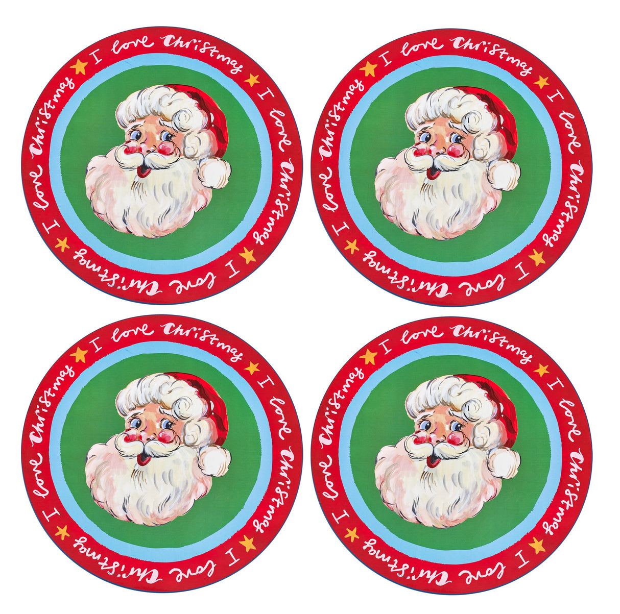 Eleanor Bowmer Fabulously Festive Set of 4 Placemats