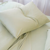 SHEET STORY Ella Cotton - White Pillowcases Pair