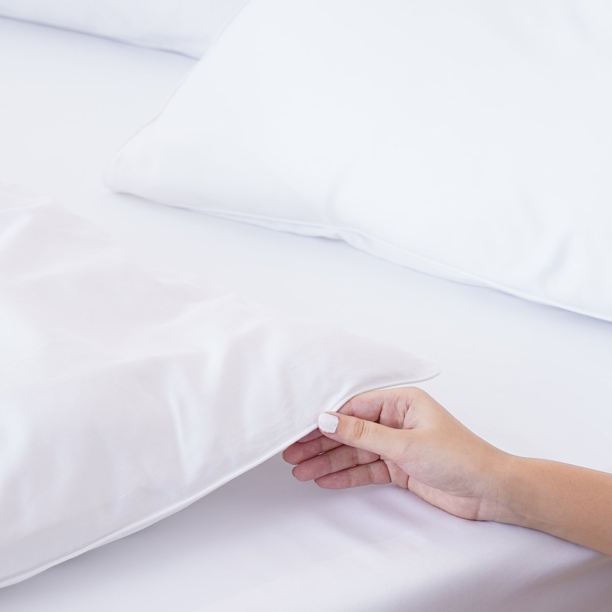 SHEET STORY Ella Cotton - White Duvet Cover