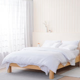 SHEET STORY Ella Cotton White Flat Sheet