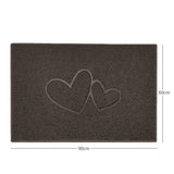 Nicoman Embossed Spaghetti Outdoor Doormat - Brown