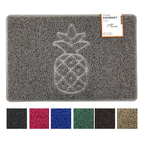 Nicoman Embossed Pineapple Grey Spaghetti Door Mat