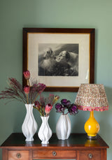 Casa by Josephine Jenno Emilie Tall White Twisted Ceramic Vase