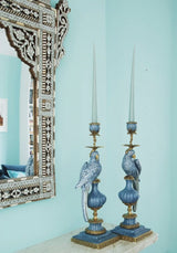 Casa by Josephine Jenno Pretty Polly Parrot Candlestick