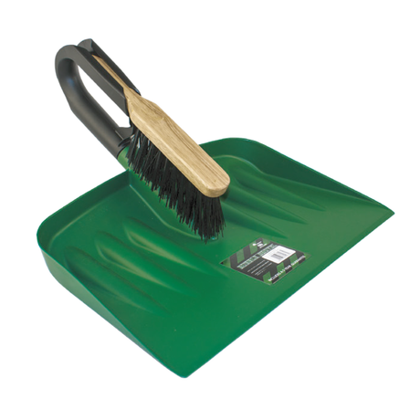 Etree Extra Large Dustpan and Hard Brush