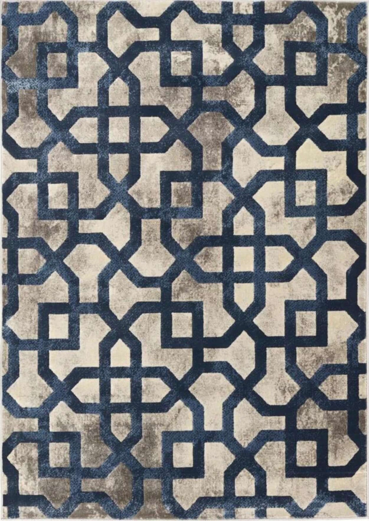 Avanti Navy Moroccan Rug | The Rugs