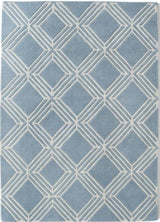 The Rugs Vienna Blue Geometric Rug