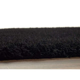 Chicago Black Shaggy Rug by The Rugs
