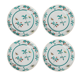 Casa by Josephine Jenno Famille Verte Dessert Plates - Set of 4
