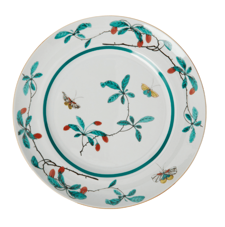 Casa by Josephine Jenno Famille Verte Dessert Plates - Set of 4