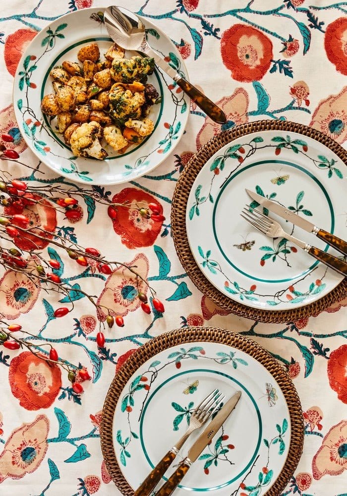 Casa by Josephine Jenno Famille Verte Dinner Plates - Set of 4