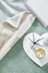 Hush Solid Aqua Luxury Rug by The Rugs