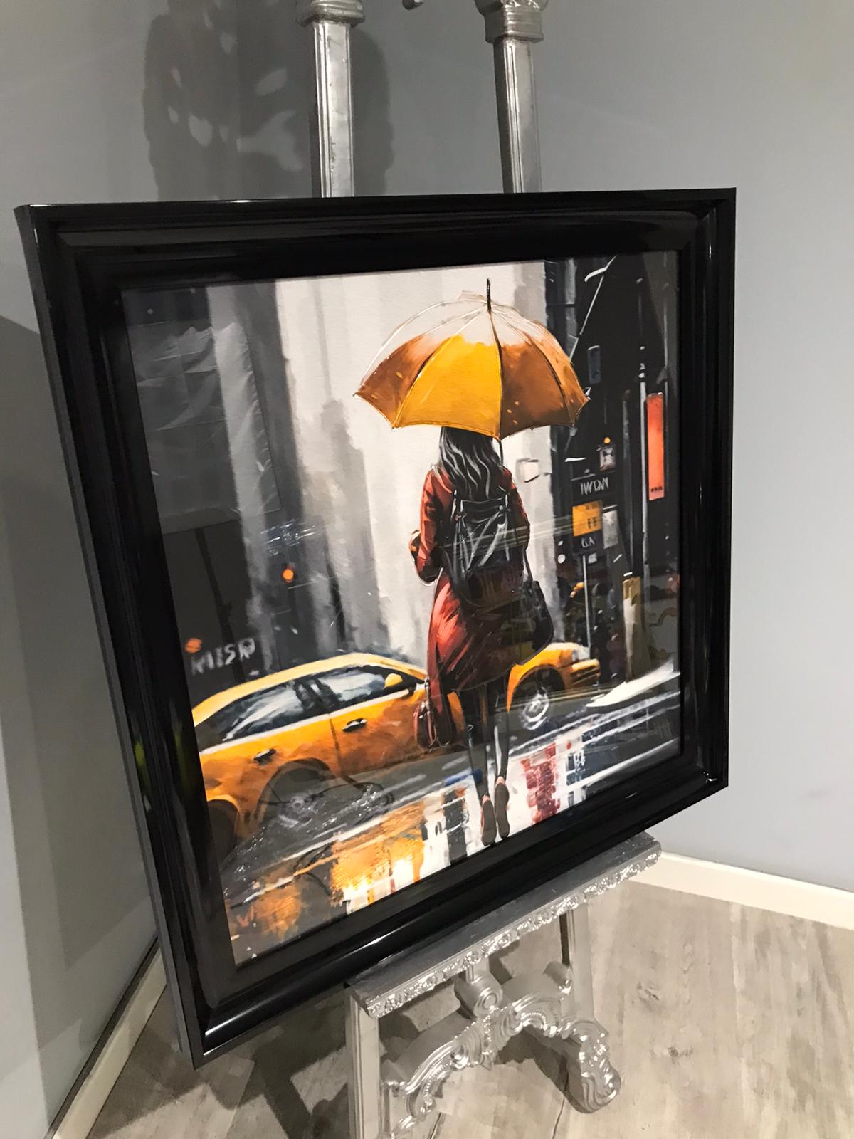 Pagazzi Taxi Framed Wall Art