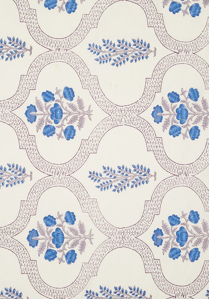Casa by Josephine Jenno Flora Blue Tablecloth