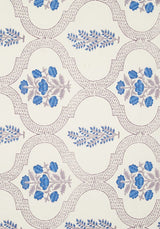 Casa by Josephine Jenno Flora Blue Tablecloth