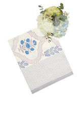 Casa by Josephine Jenno Flora Blue Tablecloth