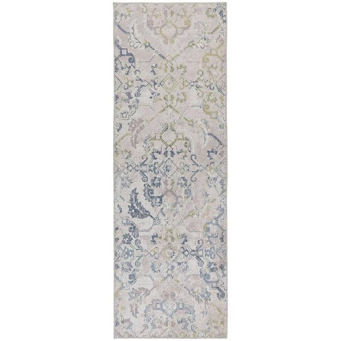 Washable Rug Eterna Floral Design by The Rugs
