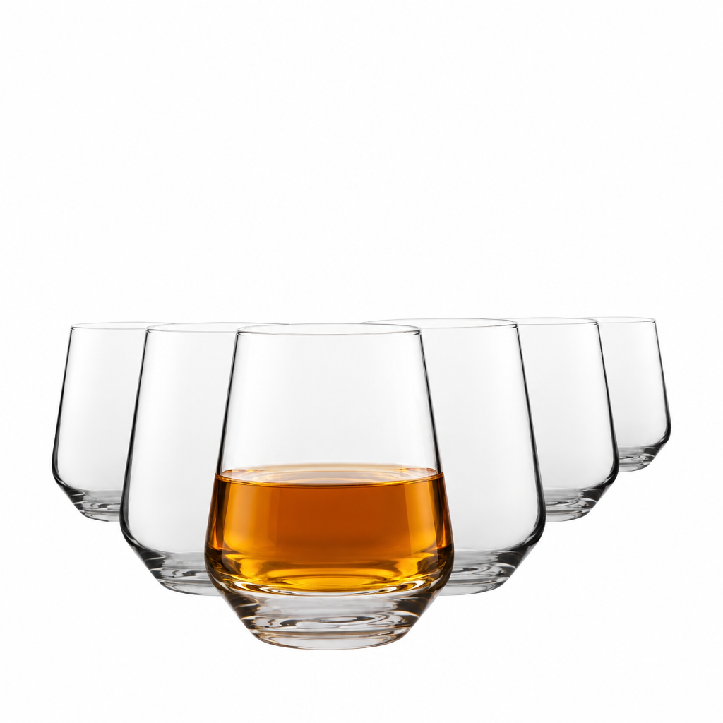 Glassware UK Allegra Glass Tumblers 440ml - Set of 6