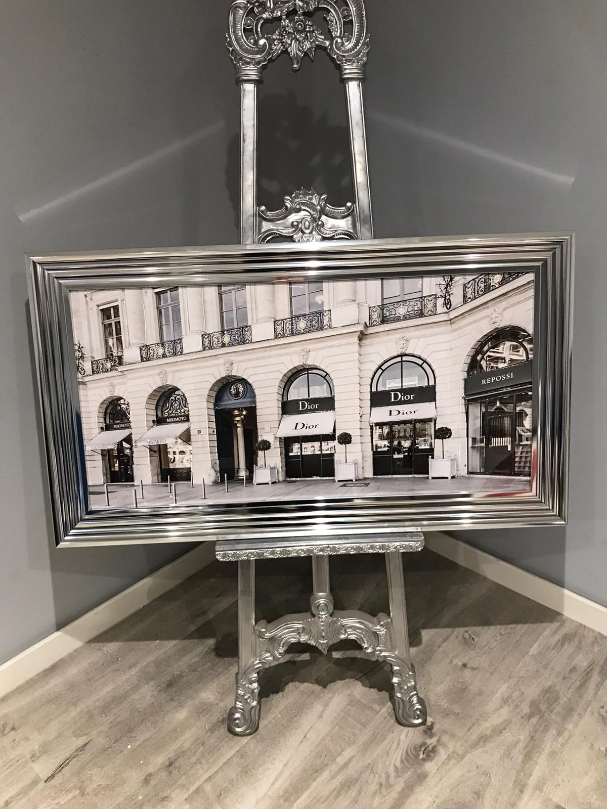 Pagazzi Fashion Store 3 Liquid Art with Mirrored Frame