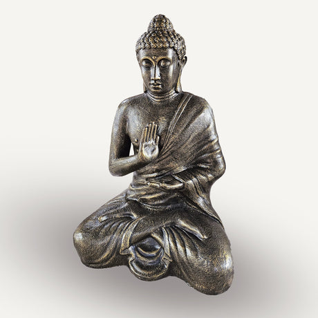 Yorkshire Bonsai Large Antique Gold Buddha Statue - 1.5m