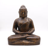 Yorkshire Bonsai Hand Carved Buddha Statue Wooden Decor - 40cm