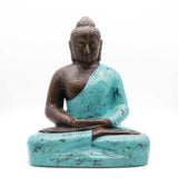 Yorkshire Bonsai Medium Buddha Turquoise Stone Statue - 0.5m