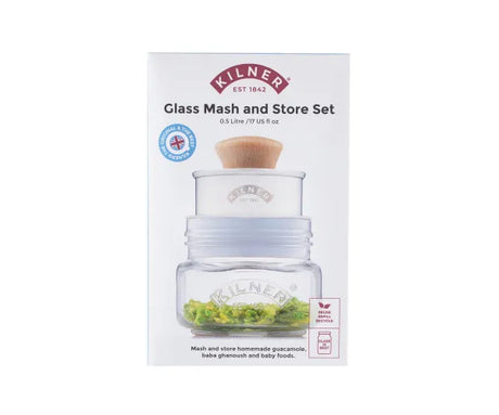 Kilner Glass Mash & Store Set 0.5 Litre