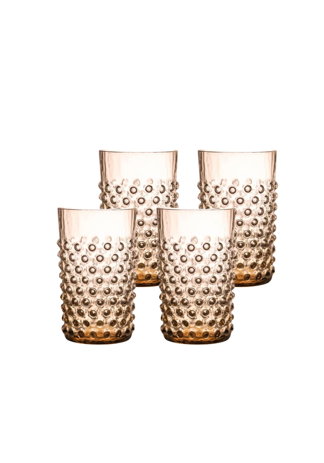 Casa by Josephine Jenno Bronze Dew Drop Tumblers - Set of 4