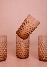 Casa by Josephine Jenno Bronze Dew Drop Tumblers - Set of 4