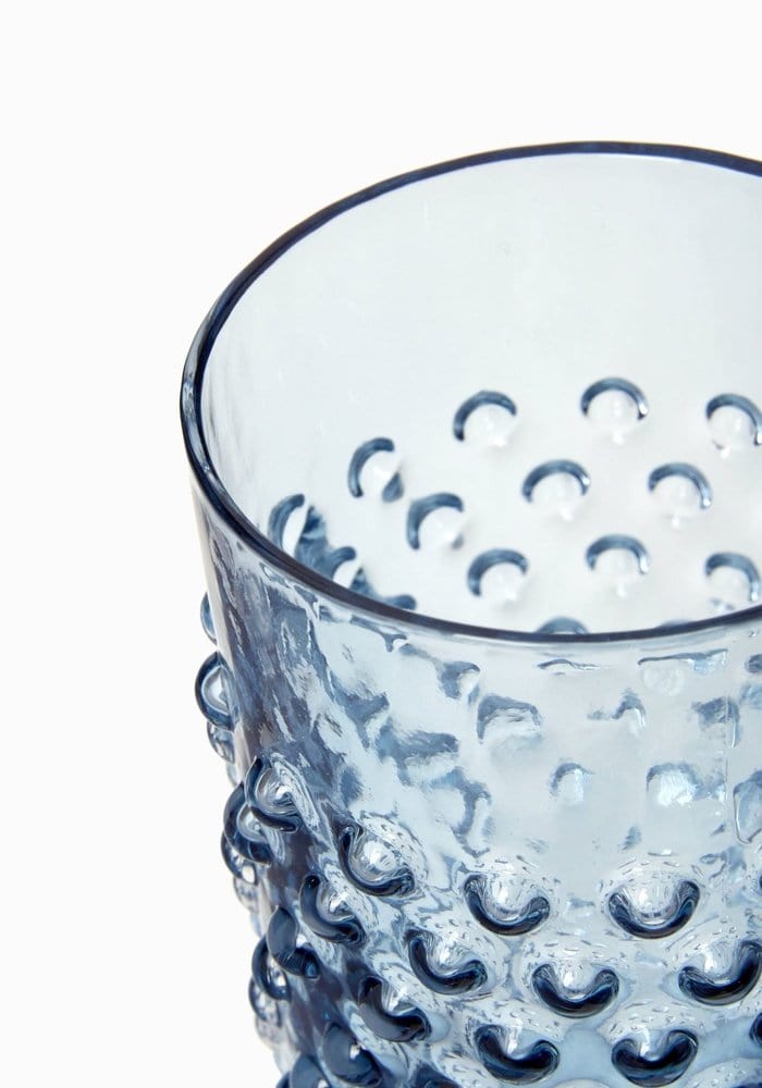 Casa by Josephine Jenno Cornflower Blue Dew Drop Tumblers - Set of 4
