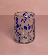 Casa by Josephine Jenno Handcrafted Louisa Confetti Tumbler - Blue