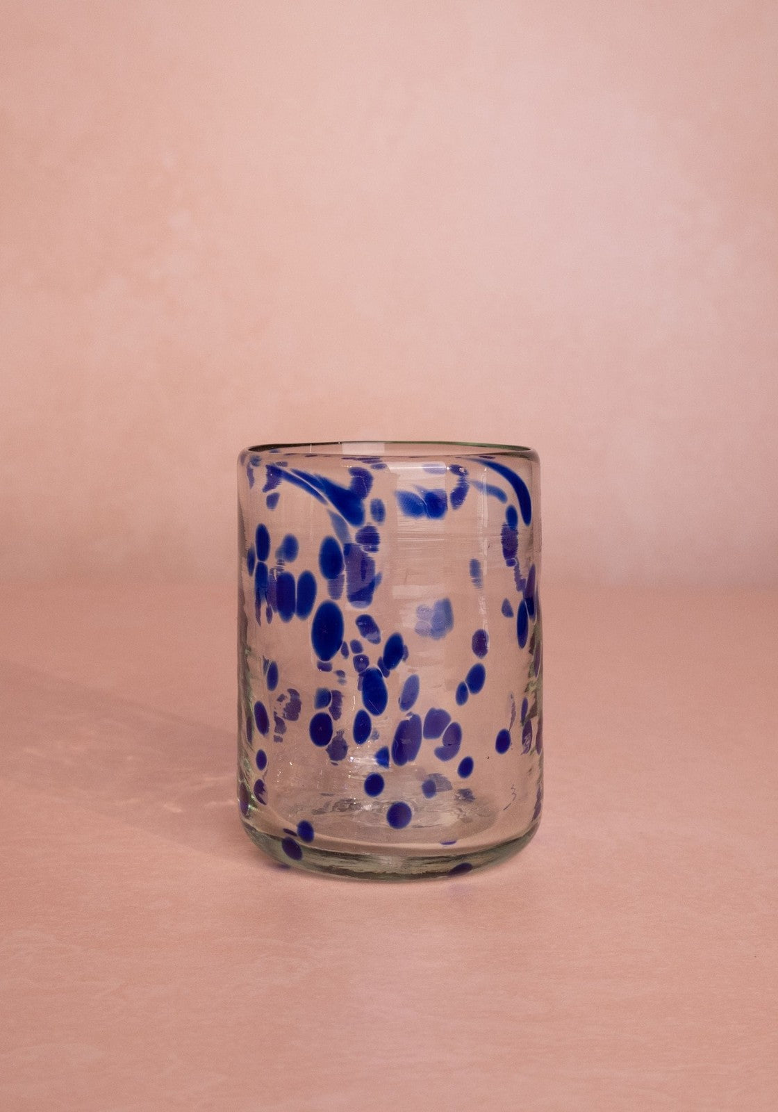 Casa by Josephine Jenno Handcrafted Louisa Confetti Tumbler - Blue