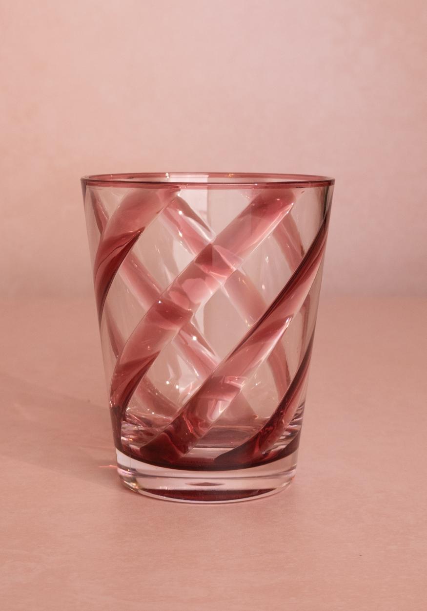 Casa by Josephine Jenno Poolside Gossip Red Acrylic Tumblers - Set of 6