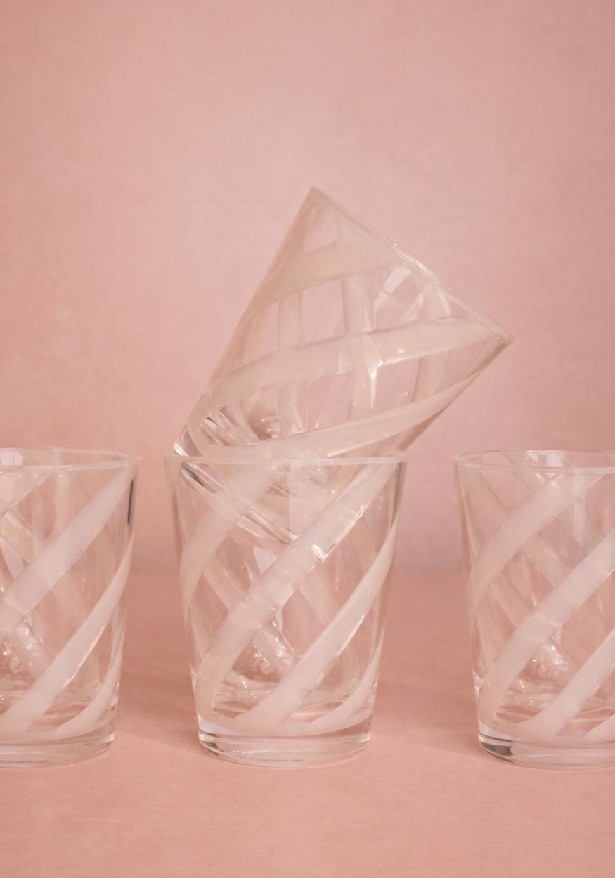 Casa by Josephine Jenno White Acrylic Tumblers - Set of 6