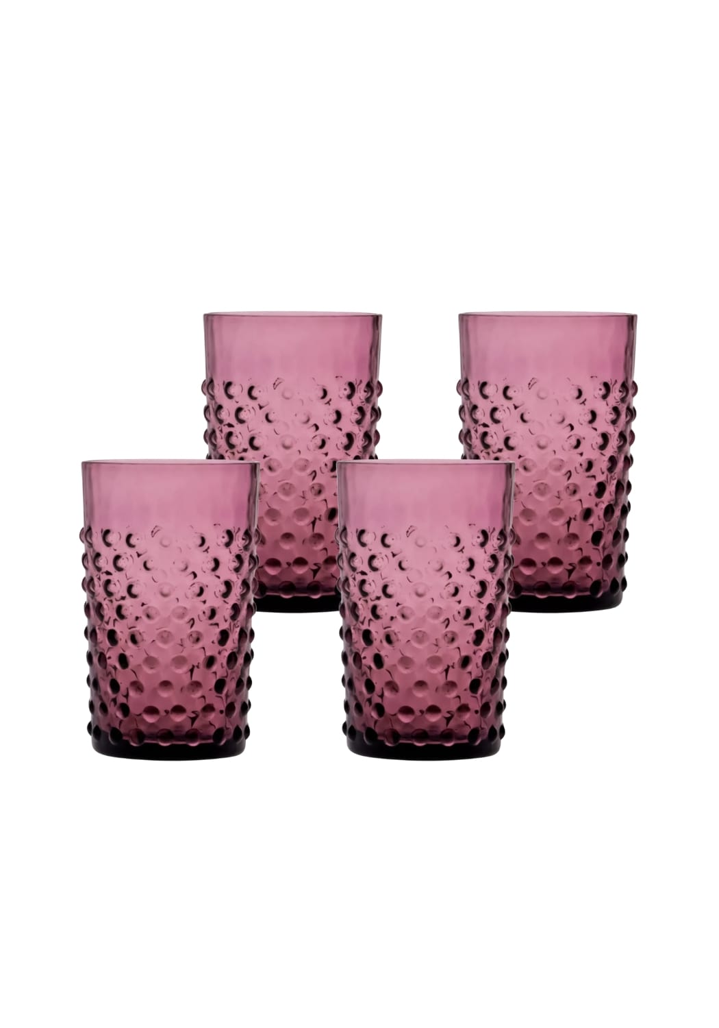 Casa by Josephine Jenno Violet Dew Drop Tumblers - Set of 4