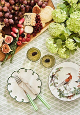 Casa by Josephine Jenno Glorious Green Scalloped Side Plates - Set of 4