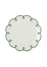 Casa by Josephine Jenno Glorious Green Scalloped Side Plates - Set of 4