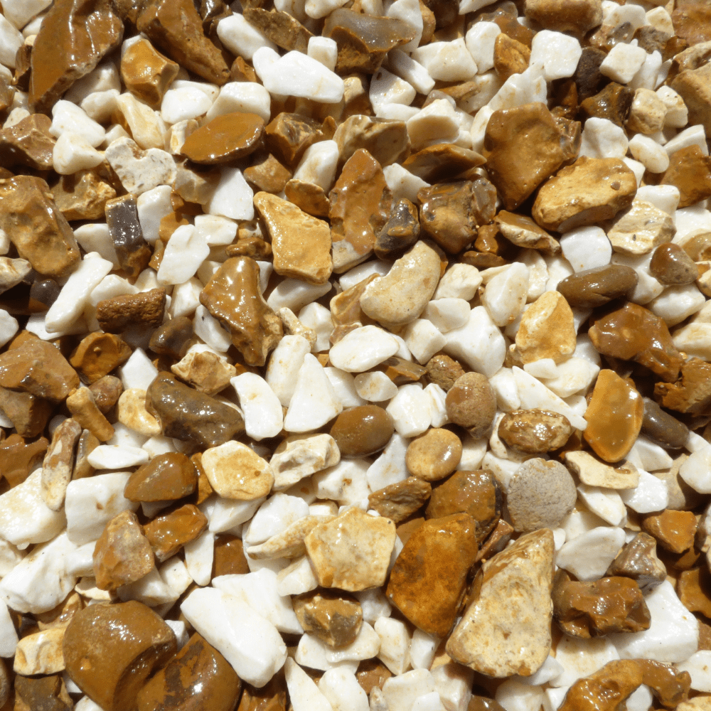 Dandy's Gold & White Blend Gravel Chippings Bulk Bag