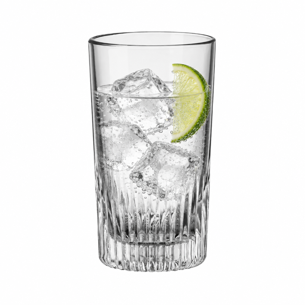 Bormioli Rocco Graphics Long Glasses - 450ml - Set of 6