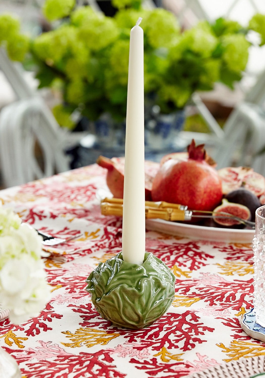 Casa by Josephine Jenno Green Cabbage Candle Holder